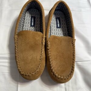 Brown Suede Loafers